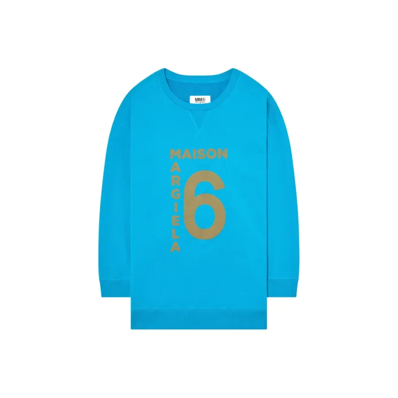 MM6 Maison Margiela Sweatshirts Women's Blue-0