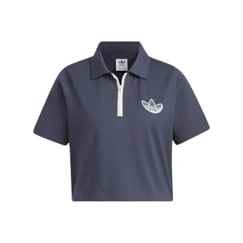 Adidas Originals Polo Shirt Women's Dark Navy Blue