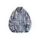 Gray Plaid Tie-Dye