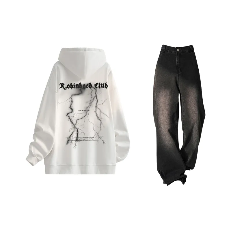 ROBINHOOD Sweatshirt Set Unisex-4