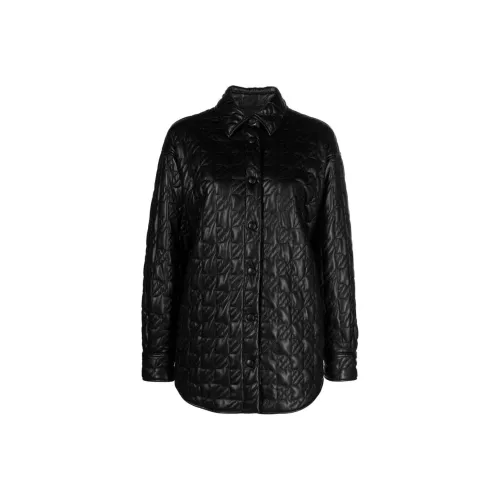 MSGM Diamond Press-Stud Fastened Quilted Jacket