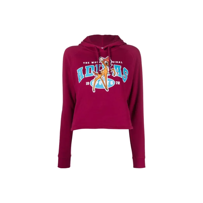 Disney X Adidas Sweatshirts Women's Fuchsia-0