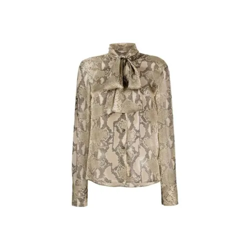 Stella McCartney Python print Silk Shirt