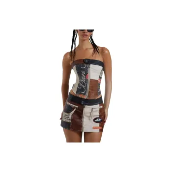 Jaded London Strapless Tops Women's Black