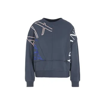 ARMANI EXCHANGE Sweatshirts Women's Gray Blue