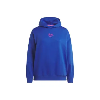 Reebok x Barbie Hoodie Sweatshirt Women's Borderless Blue