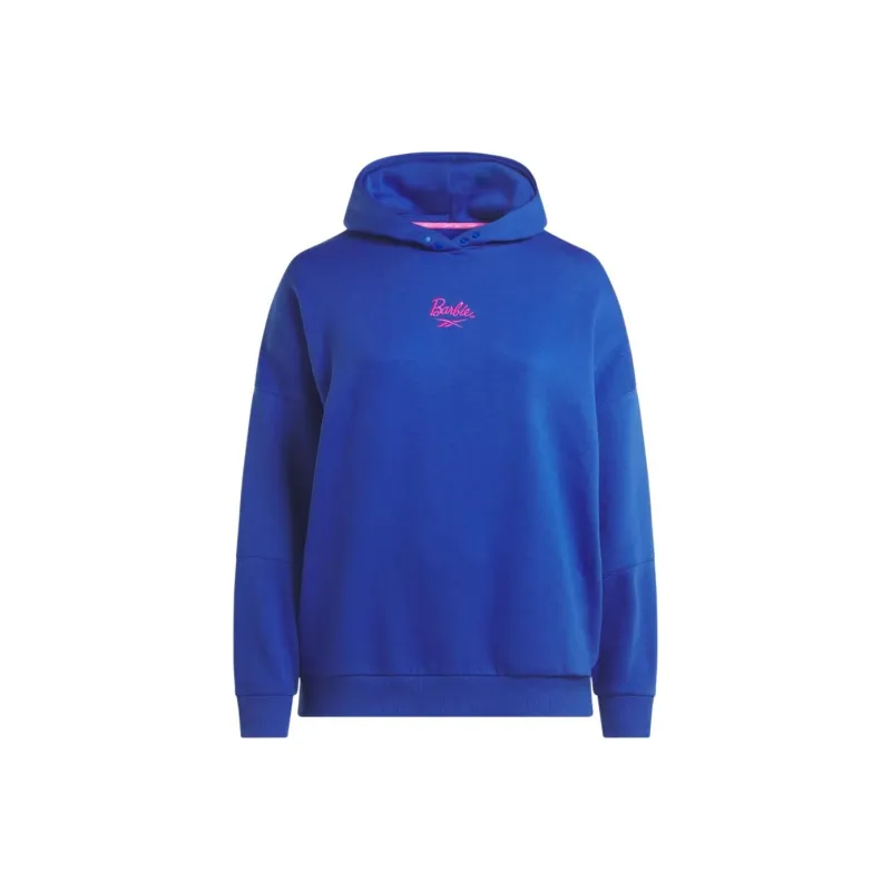 Reebok x Barbie Hoodie Sweatshirt Women's Borderless Blue-0