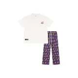 Pre-Judgment White+Banana Party Purple