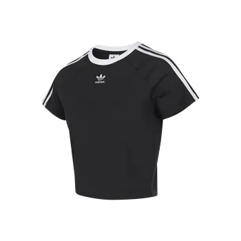Adidas Originals Adicolor Raglan Sleeve T Shirt Women's Black