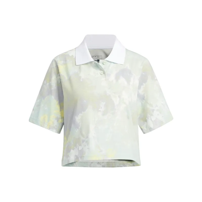 Adidas Neo Polo Shirts Women's Linen Green-0
