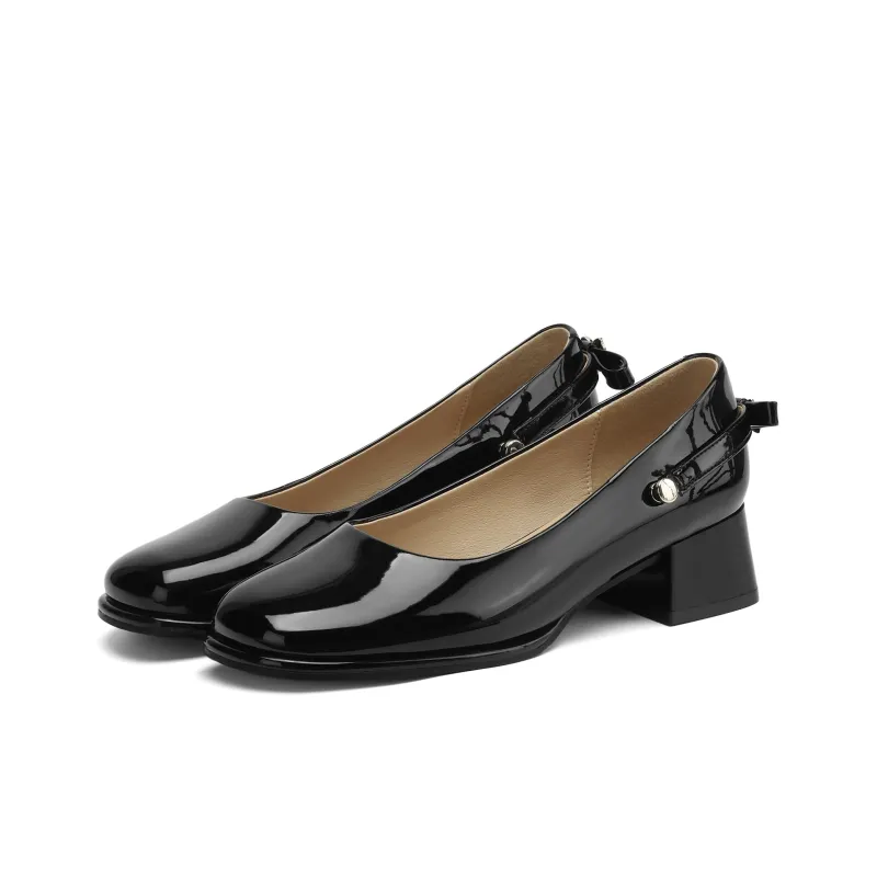 DAPHNE Chunky Heel High Heels Women's-1