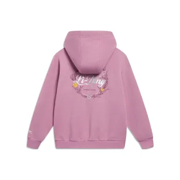 LiNing Sports Trend Series Sweatshirt Women's Light Rose Red
