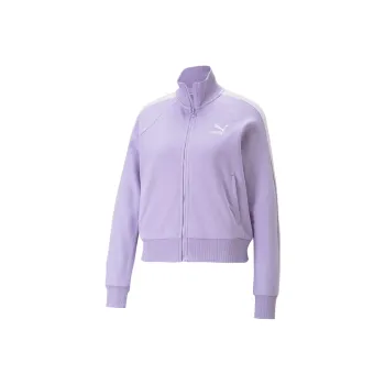 PUMA Veste De Survêtement T7 Iconic Femme Jacket Women's Purple