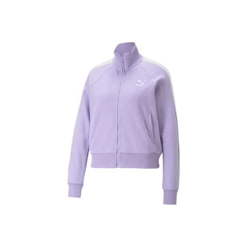 PUMA Veste De Survêtement T7 Iconic Femme Jacket Women's Purple-0