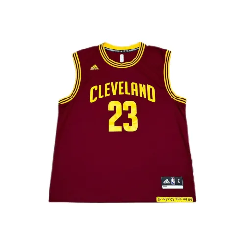 Adidas x NBA Cleveland Cavaliers Basketball Jerseys Unisex Burgundy