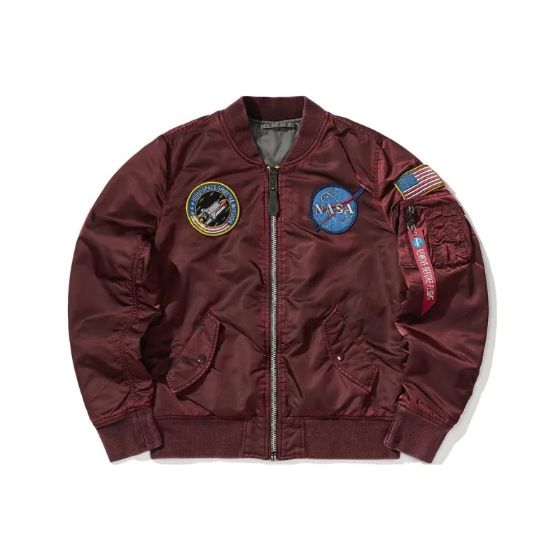 Alpha Industries x Nasa Jacket Women's Red-0
