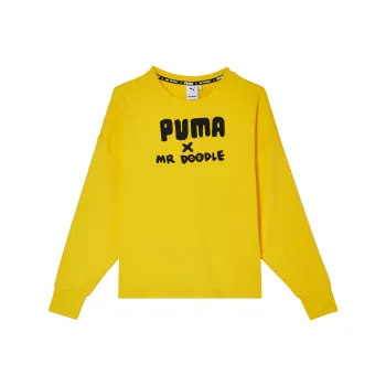 Mr Doodle X PUMA Sweatshirts Women's Yellow