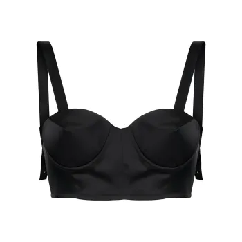 Maison Margiela Satin Balconette Bra