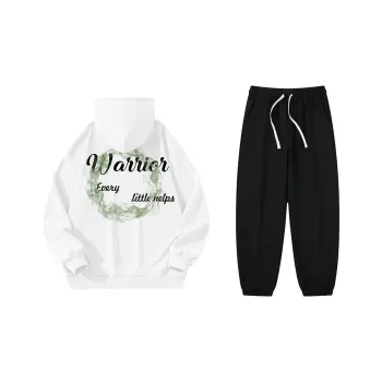 WARRIOR Sweatshirt Sets Unisex