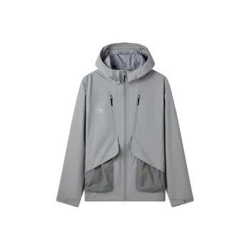 OUTDOOR PRODUCTS Waterproof, Windproof, And Abrasion Resistant Windbreaker Jacket Men's Ultimate Gray