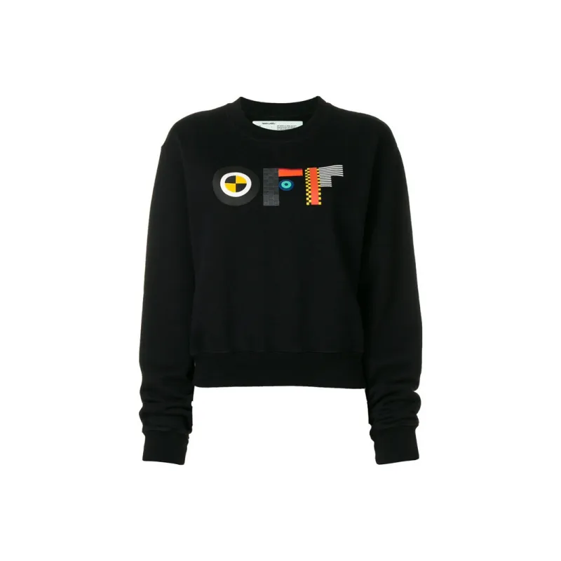 OFF WHITE Sweatshirts Women's Black-0
