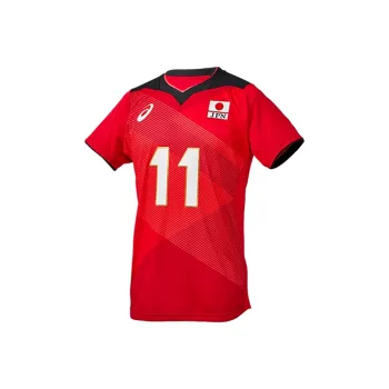 Asics Volleyball Jerseys Unisex Red Size 11