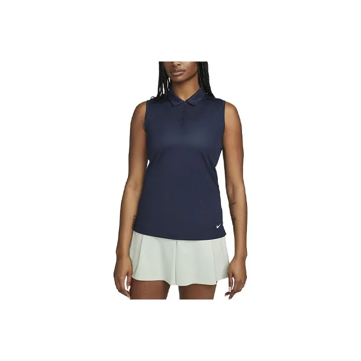 Nike Polo Shirts Women's Navy Blue-0