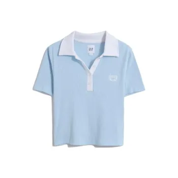 GAP Polo Shirts Women's Light Blue