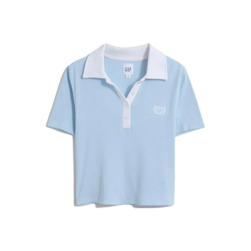 GAP Polo Shirts Women's Light Blue-0