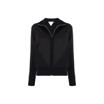 Bottega Veneta Zip Up Color Block Jacket