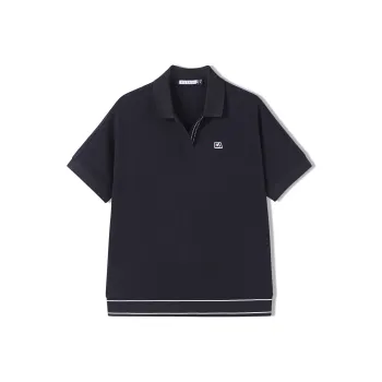 Elle Active Polo Shirt Women's Navy Blue