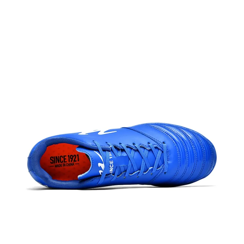 Binary TF Turf Cushioning Abrasion Resistant Lightweight Soccer Shoes Unisex Blue-3