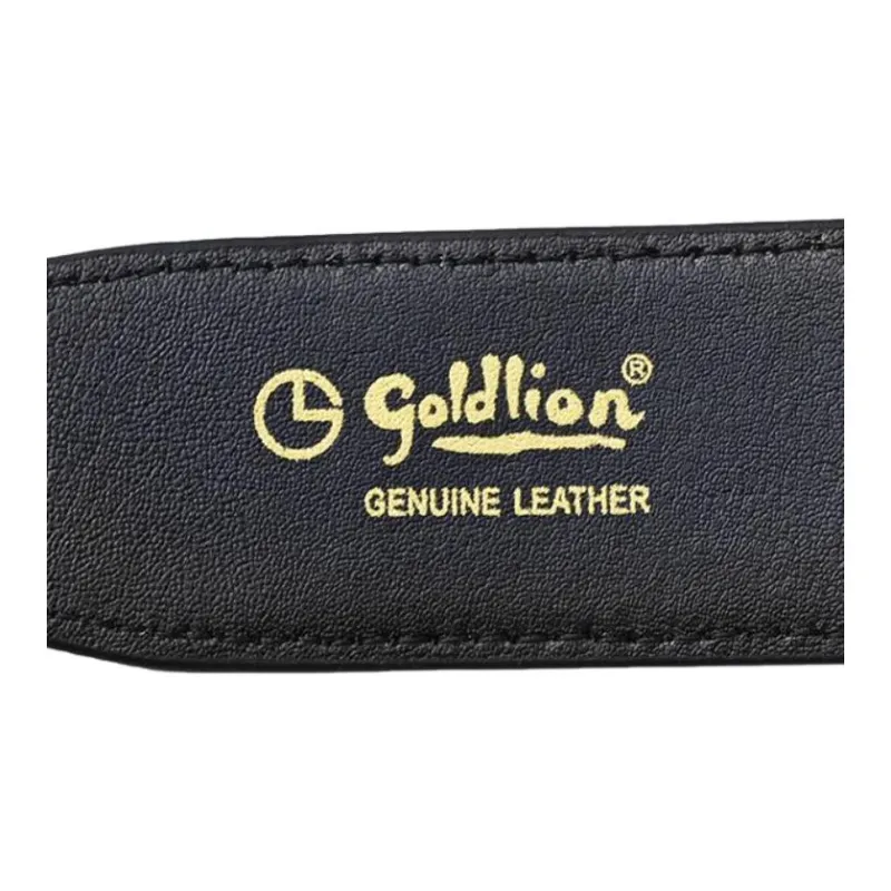 GOLDLION Top Grain Cow Leather Belts Men's Multiple Colors Width 3.5CM-32