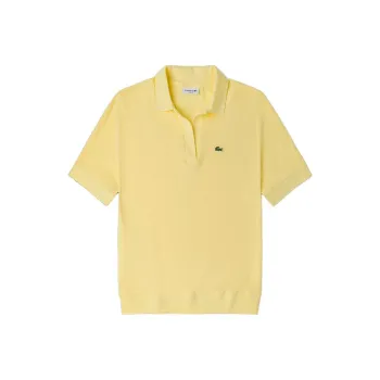 LACOSTE Polo Shirts Women's Light Yellow