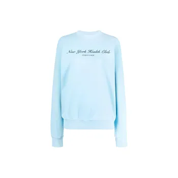 SPORTY & RICH Text print Cotton Sweatshirt