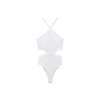 ZARA Bodysuits Women's White