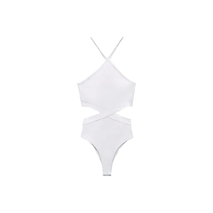 ZARA Bodysuits Women's White-0