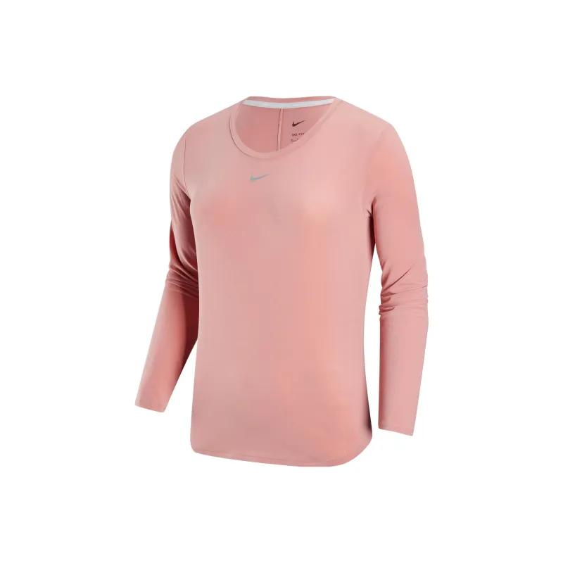 Nike Dri Fit T Shirt Women's Pink-0