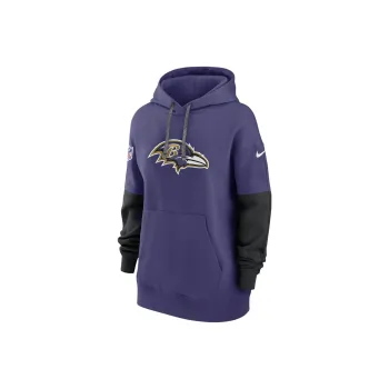 Nike Baltimore Ravens Sideline Essential Women's Nike Nfl Pullover Hoodie