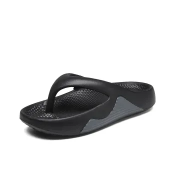 MESUCA Quiet Slip Resistant Flip Flops Men's