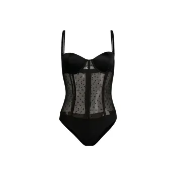 FLEUR DU MAL Bodysuits Women's Black