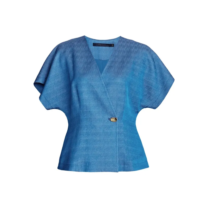 ROEYSHOUSE Shirt Women's Denim Blue-0