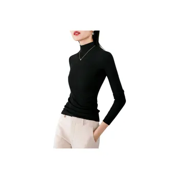 Late White Knitwear Women's Black