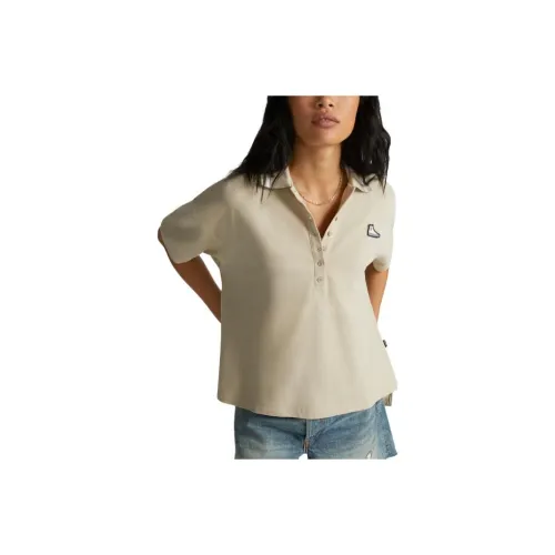 Converse Polo Shirts Women's Ecru