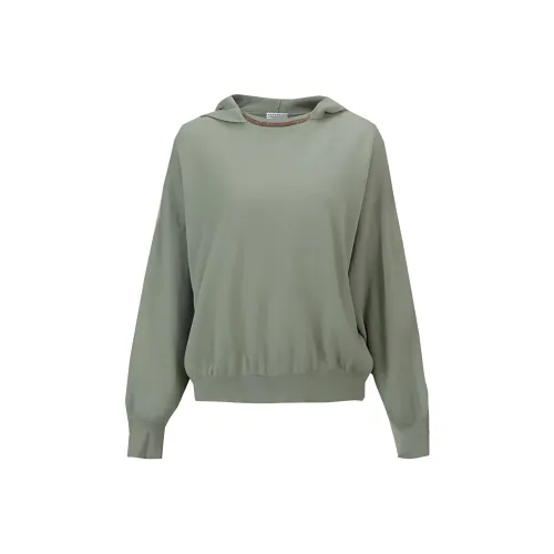 Brunello Cucinelli Sweatshirts Women's Green