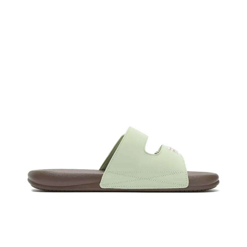 FILA DRIFTER 2 Slip Resistant Slide Slippers Women's Light Green-1