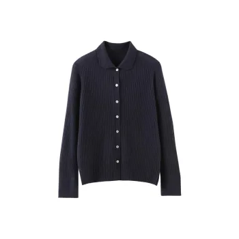 MAIGRE SIMHAT Cashmere Sweater Women's Navy Blue