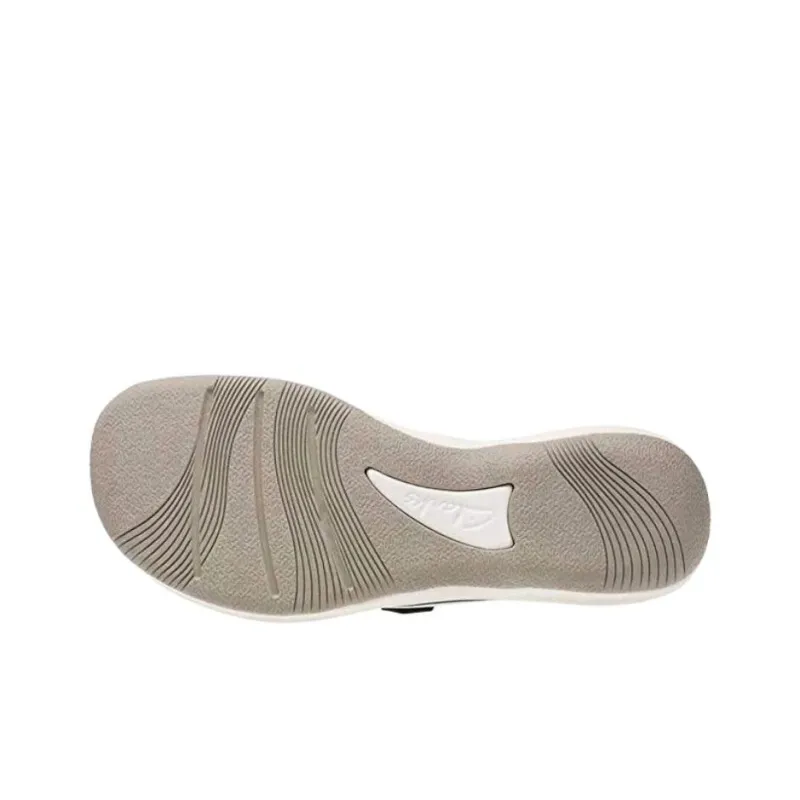 Clarks Abrasion Resistant Flip Flops Women's Black-5