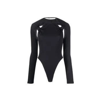 Jacquemus Knotted Cut out Bodysuit