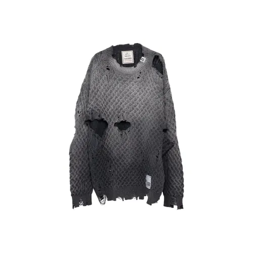 Maison Mihara Yasuhiro 블랙 여성 니트웨어